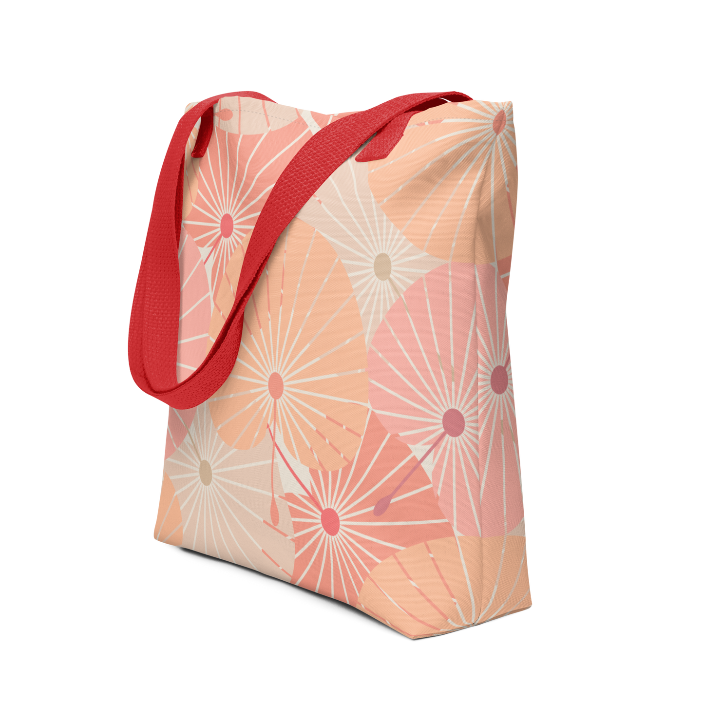 Tote Bag 15" x 15" | Overlapping Chinese Fans