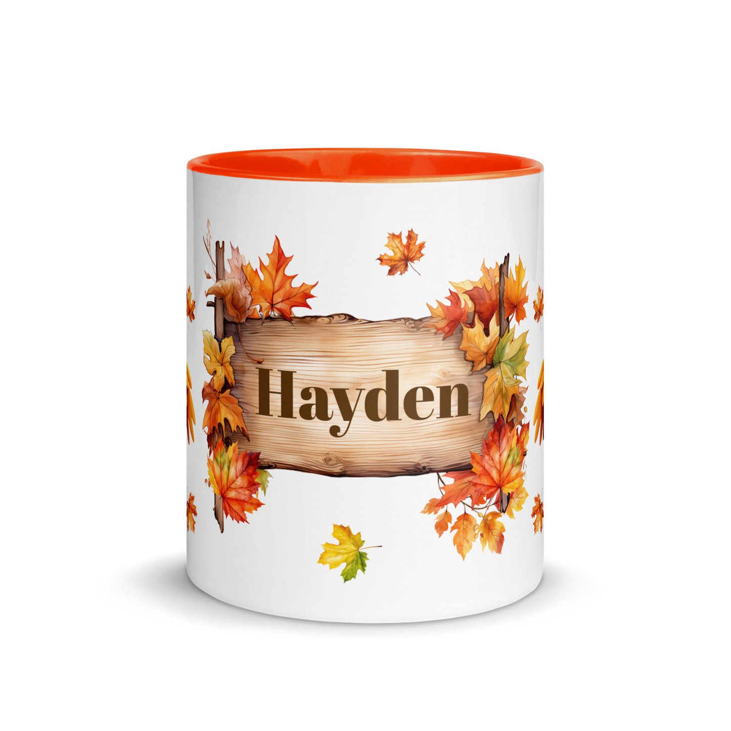 Add Your Name Coffee Mug 11oz | Personalized Autumn Fall Animal Chicken